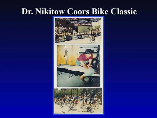 Chiropractor Englewood CO Dennis Nikitow Coors Bike Classic